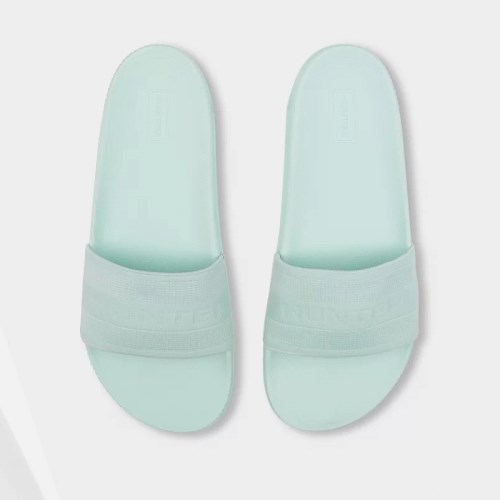 Hunter Original Elastic Slides For Womens - NZ X0654